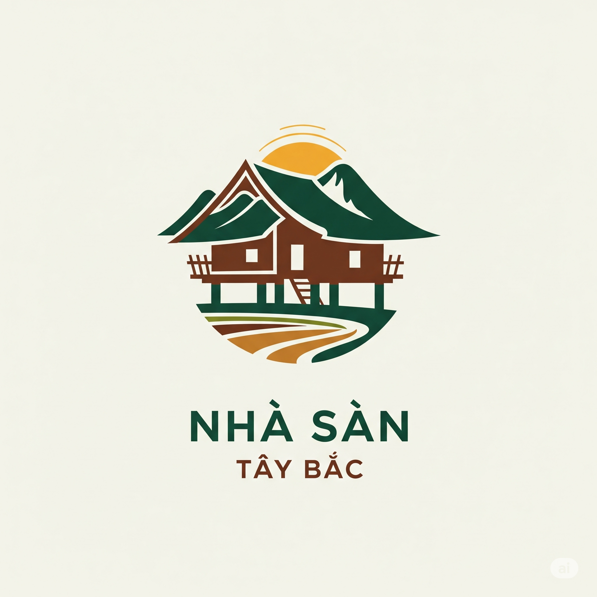 Nhà Sàn Tây Bắc Logo