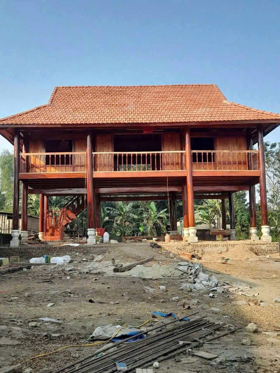 Nhà sàn 5 gian Mộc Châu
