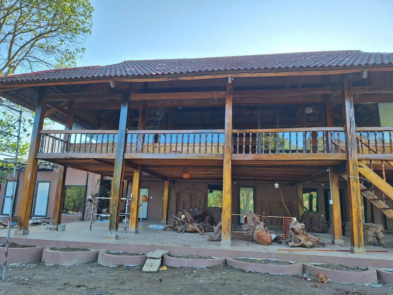Nhà sàn hiện đại